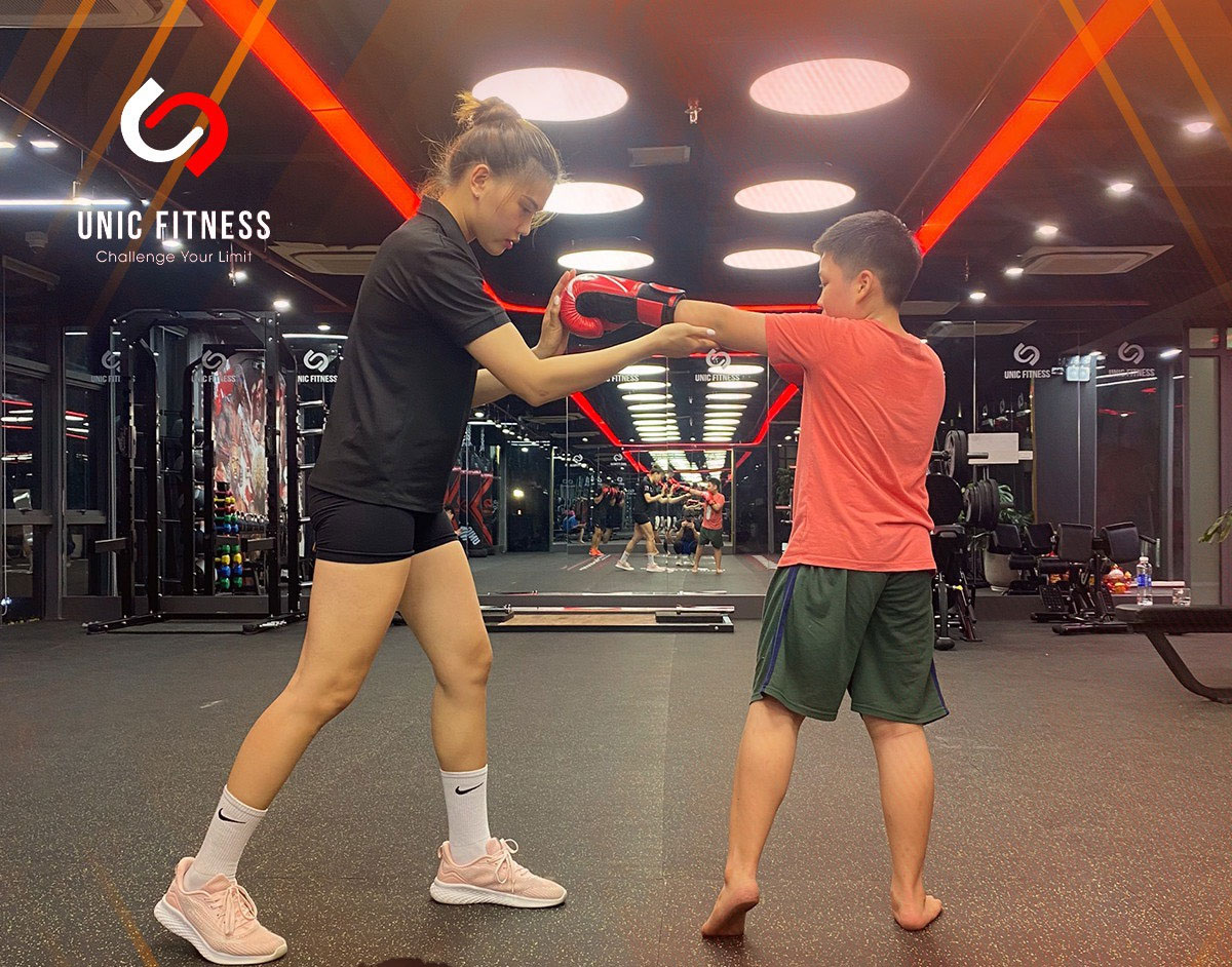 Khám phá 1 buổi tập luyện Kickfit kid tại unic fitness sẽ như thế nào ?